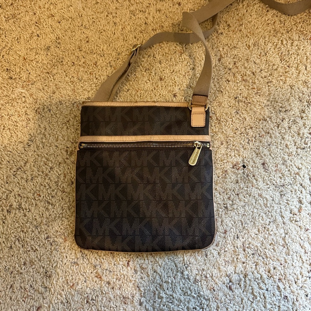 Michael Kors Dark Brown Messenger Bag